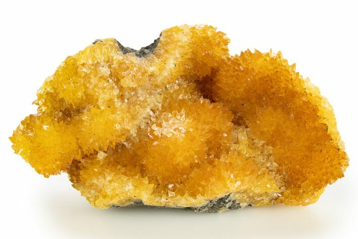 Intense Orange Calcite Crystal Cluster - Poland #331952